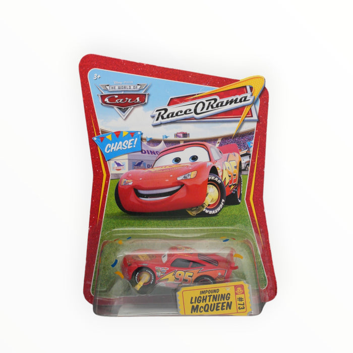 Disney Pixar Cars Impound Lightning McQueen (Chase) Mainline (2009) #73