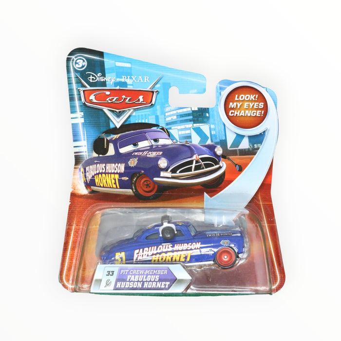 Disney Pixar Cars Pit Crew Member Fabulous Hudson Hornet - Mainline (2010) #33