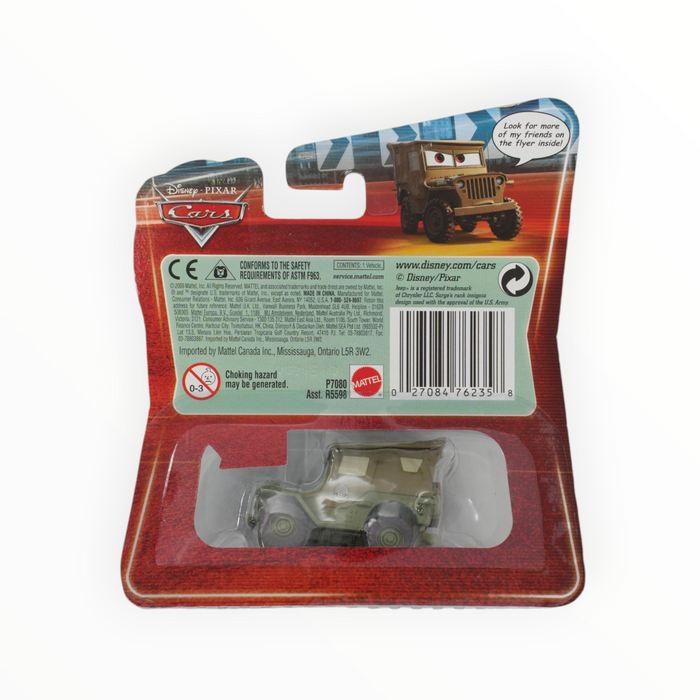 Disney Pixar Cars Sarge - Lenticular Eyes (2009)