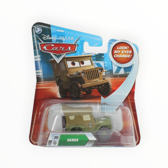 Disney Pixar Cars Sarge - Lenticular Eyes (2009)