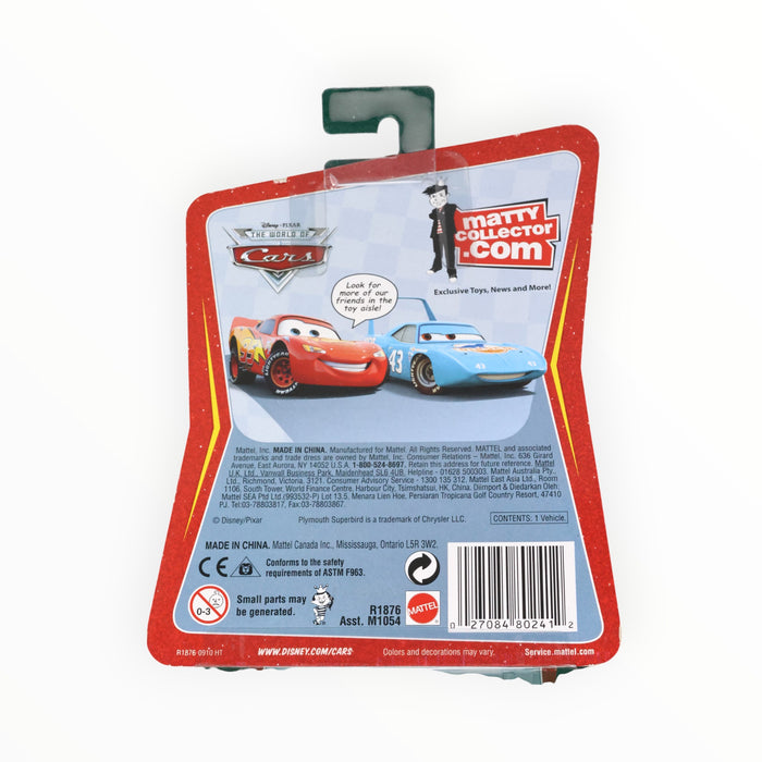 Disney Pixar Cars Mood Springs No. 33 - Synthetic Rubber Tires (2009)