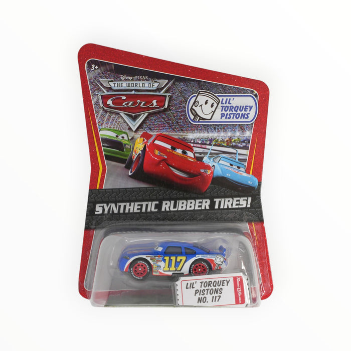 Disney Pixar Cars Lil' Torquey Pistons No. 117 - Synthetic Rubber Tires (2009)