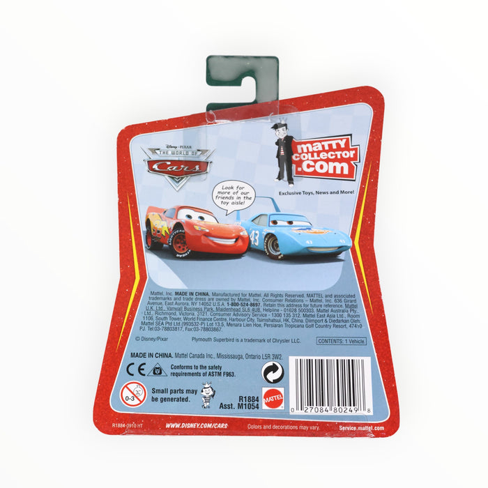 Disney Pixar Cars Tow Cap No. 4 - Synthetic Rubber Tires (2009)