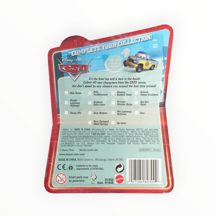 Disney Pixar Cars Skip Ricter - Final Lap Collection (2010)