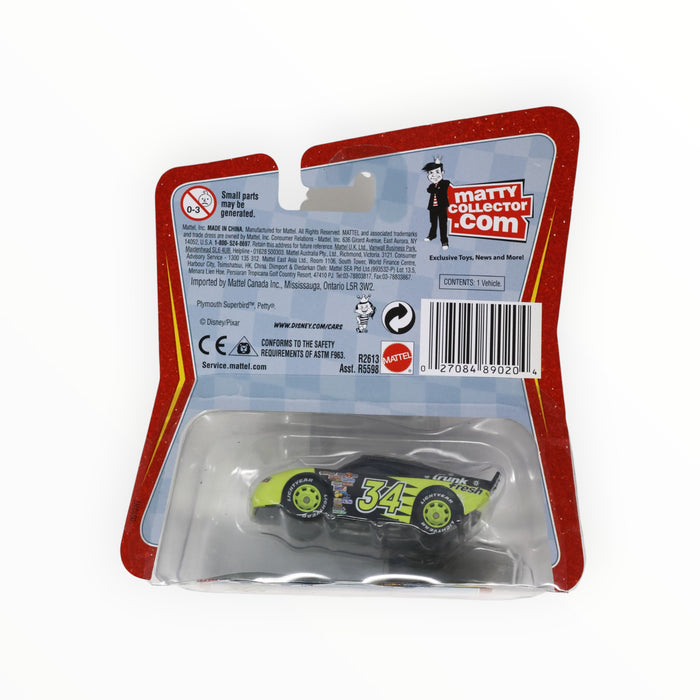 Disney Pixar Cars Trunk Fresh No. 34 - Synthetic Rubber Tires (2009)