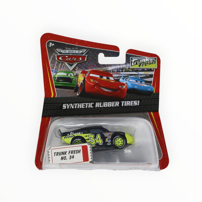 Disney Pixar Cars Trunk Fresh No. 34 - Synthetic Rubber Tires (2009)