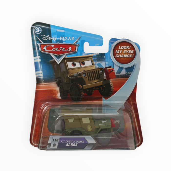 Disney Pixar Cars Pit Crew Member Sarge - Mainline (2010) #116