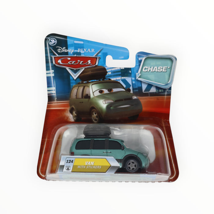 Disney Pixar Cars Van with Stickers (Chase) Mainline (2010) #124