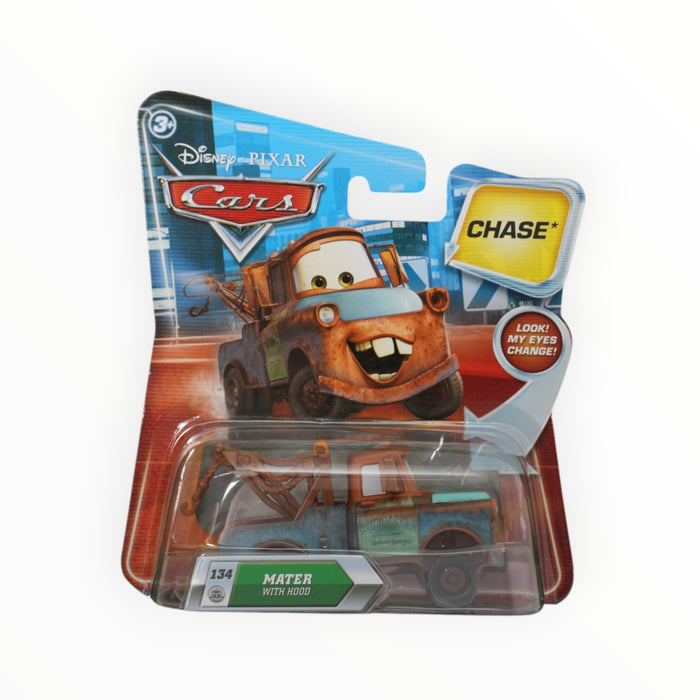 Disney Pixar Cars Mater with Hood (Chase) Mainline (2010) #134