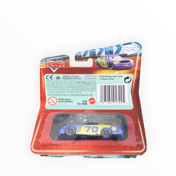 Disney Pixar Cars Gasprin No. 70 - Synthetic Rubber Tires (2010)