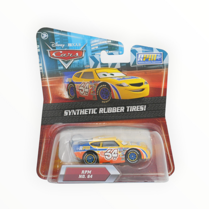 Disney Pixar Cars RPM No. 64 - Synthetic Rubber Tires (2010)