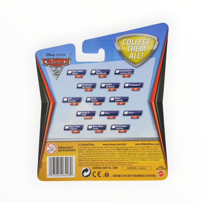Disney Pixar Cars Race Team Sarge - Mainline #15