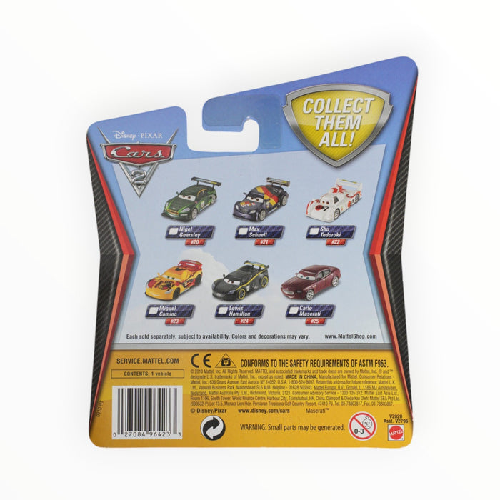 Disney Pixar Cars Carlo Maserati - Mainline #25