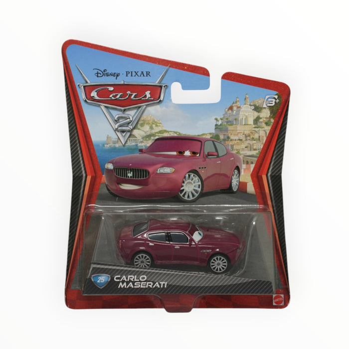 Disney Pixar Cars Carlo Maserati - Mainline #25