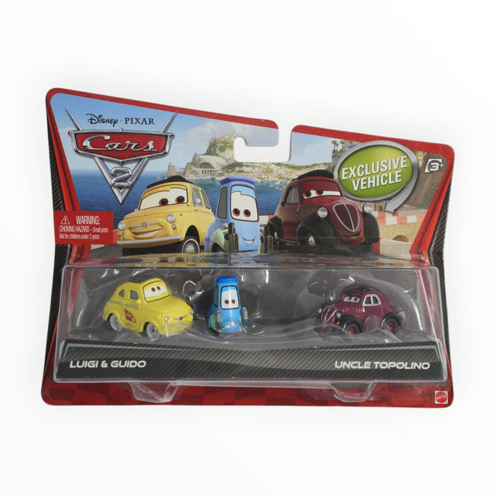 Disney Pixar Cars Uncle Topolino / Luigi & Guido - Mainline: 2-Packs (2011)
