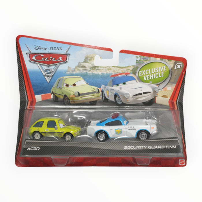 Disney Pixar Cars Acer / Security Guard Finn - Mainline: 2-Packs (2011)