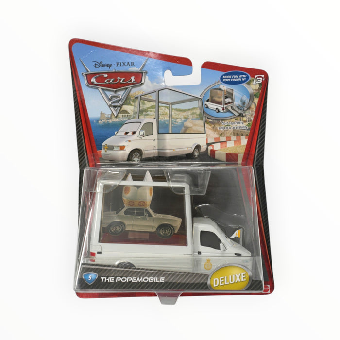 Disney Pixar Cars The Popemobile (Deluxe) Mainline #9