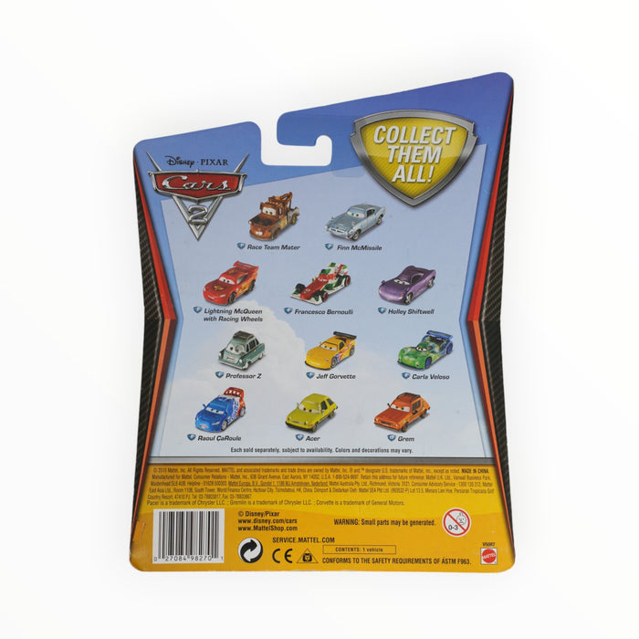 Disney Pixar Cars Lightning McQueen with Metallic Finish - Cars 2: Race Around the World (2011)