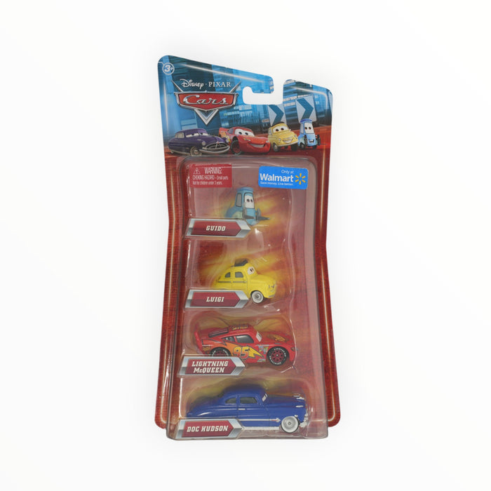 Disney Pixar Cars Luigi / Guido / Doc Hudson / Lightning McQueen - 4-Packs (2010)