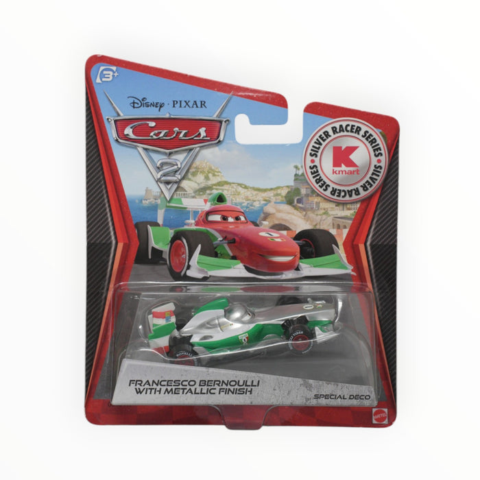 Disney Pixar Cars Francesco Bernoulli with Metallic Finish - Silver Racer Series (2012)