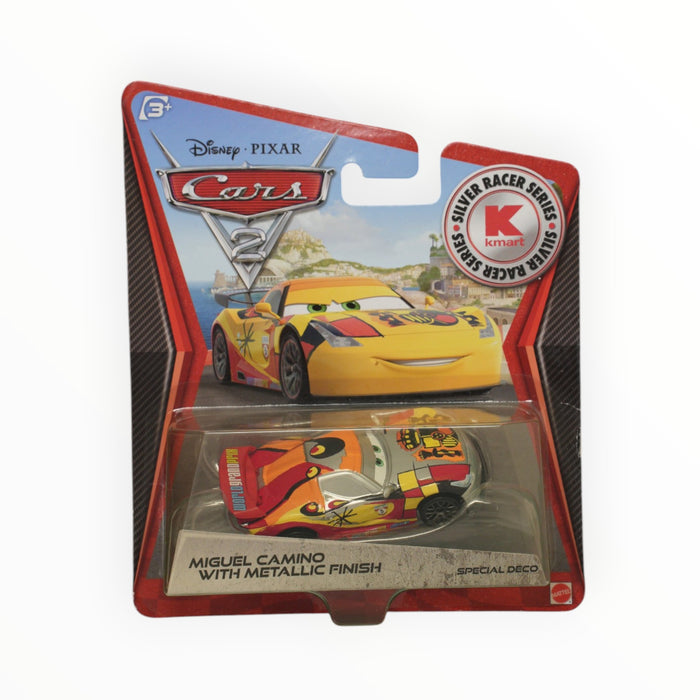 Disney Pixar Cars Miguel Camino with Metallic Finish - Silver Racer Series (2012)