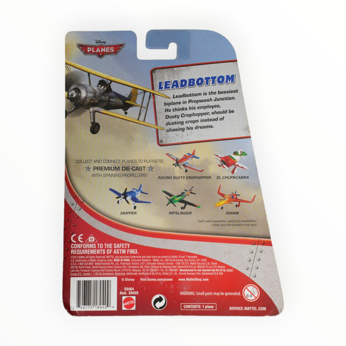 Disney Pixar Cars Leadbottom - Disney Planes: Mainline