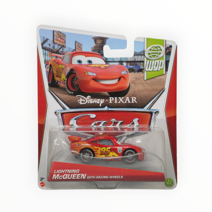 Disney Pixar Cars Lightning McQueen with Racing Wheels - Mainline (2013)