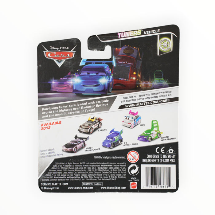 Disney Pixar Cars DJ with Flames - Mainline (2013)