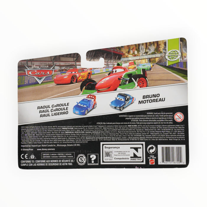 Disney Pixar Cars Raoul ÇaRoule / Bruno Motoreau - Mainline: 2-Packs (2013)