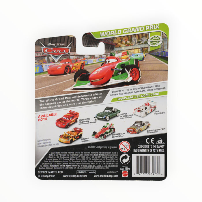 Disney Pixar Cars Darrell Cartrip with Headset - Mainline (2013)