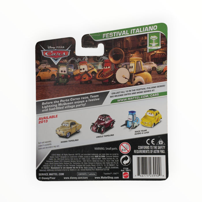 Disney Pixar Cars Race Team Luigi & Race Team Guido - Mainline (2013)
