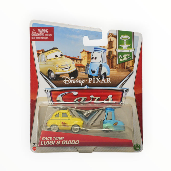Disney Pixar Cars Race Team Luigi & Race Team Guido - Mainline (2013)