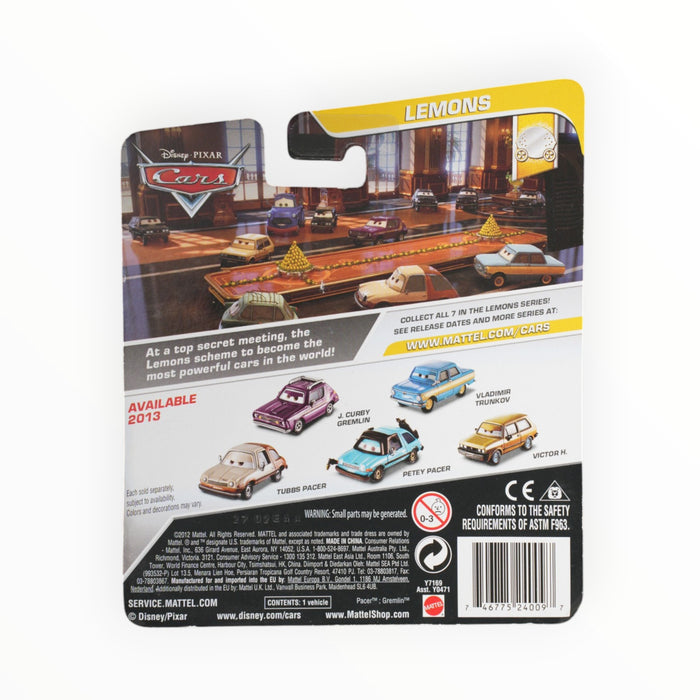 Disney Pixar Cars J. Curby Gremlin - Mainline (2013)