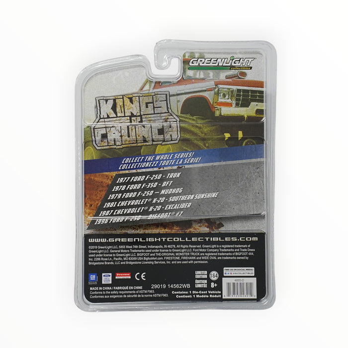 GreenLight 1981 Chevrolet K-20 - Southern Sunshine - Kings of Crunch (2019)
