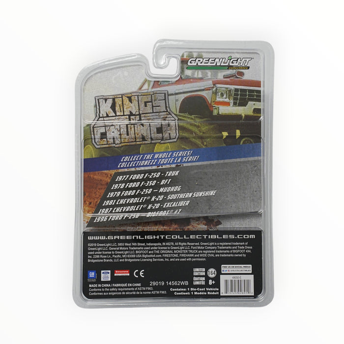 GreenLight 1987 Chevrolet K-20 - Excaliber - Kings of Crunch (2019)