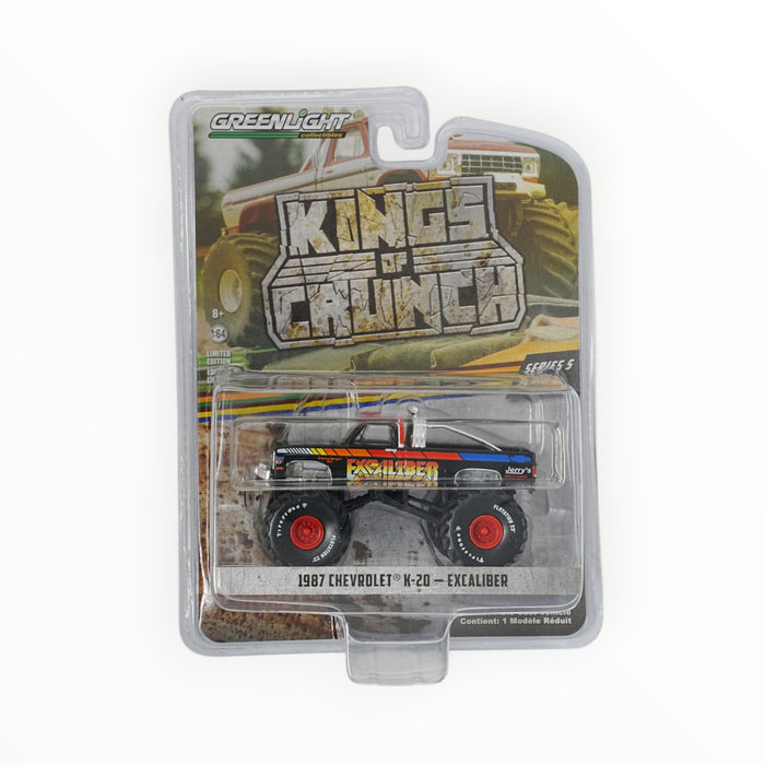 GreenLight 1987 Chevrolet K-20 - Excaliber - Kings of Crunch (2019)