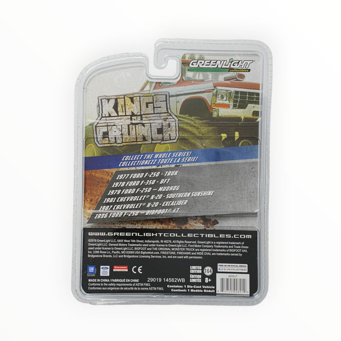 GreenLight 1996 Ford F-250 - Bigfoot #7 - Kings of Crunch (2019)