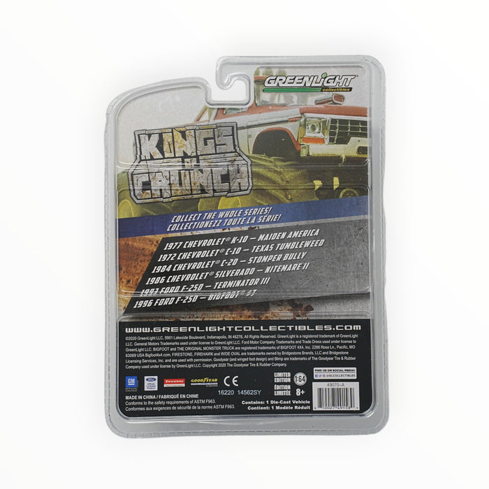 GreenLight 1977 Chevrolet K-10 - Maiden America - Kings of Crunch (2020)