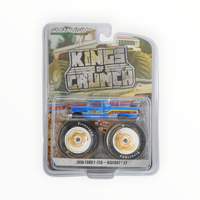 GreenLight 1996 Ford F-250 - Bigfoot #7 (Red Chase - Chase) Kings of Crunch (2020)