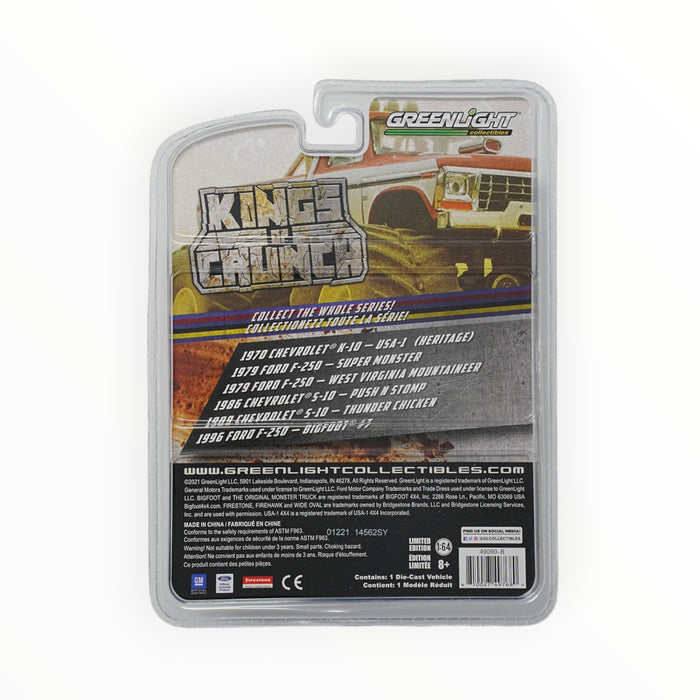 GreenLight 1986 Chevrolet S-10 - Push N Stomp - Kings of Crunch (2021)