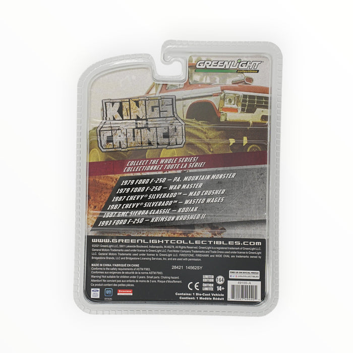 GreenLight 1979 Ford F-250 - PA Mountain Monster - Kings of Crunch (2022)