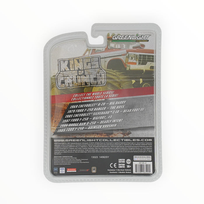 GreenLight 1985 Chevrolet Silverado C-10 - Bear Foot III - Kings of Crunch (2023)