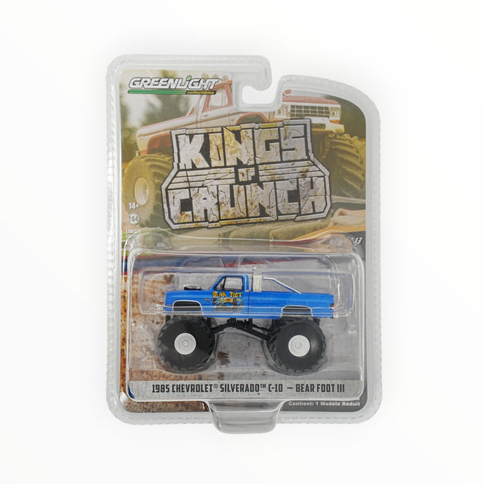 GreenLight 1985 Chevrolet Silverado C-10 - Bear Foot III - Kings of Crunch (2023)
