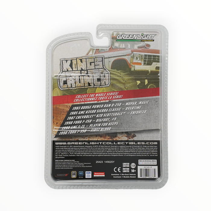 GreenLight 1985 GMC K3500 Sierra Classic - Overtime - Kings of Crunch (2023)