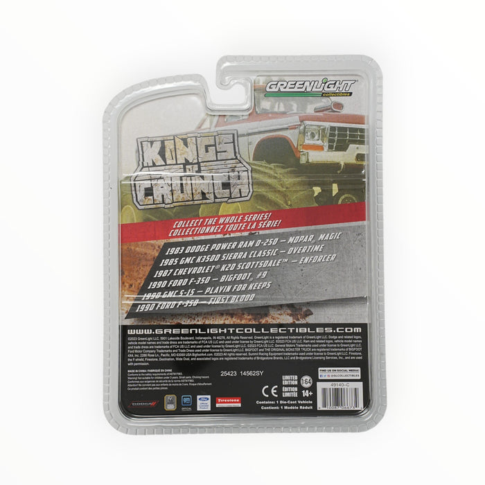 GreenLight 1987 Chevrolet K20 Scottsdale - Enforcer - Kings of Crunch (2023)