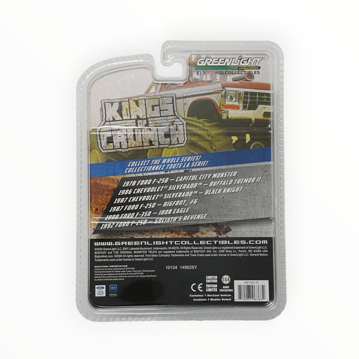 GreenLight 1986 Chevrolet Silverado - Black Knight - Kings of Crunch (2024)