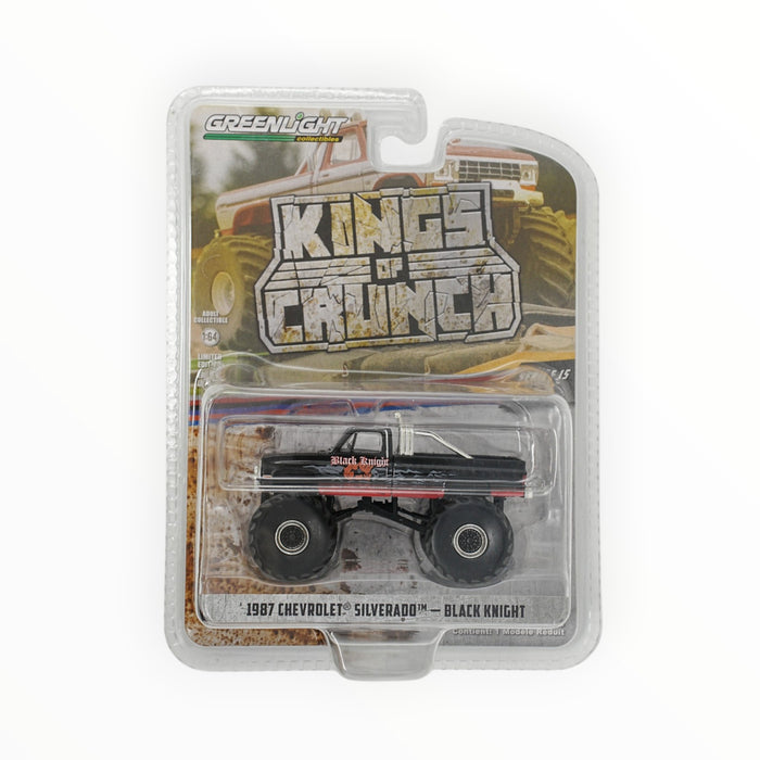 GreenLight 1986 Chevrolet Silverado - Black Knight - Kings of Crunch (2024)