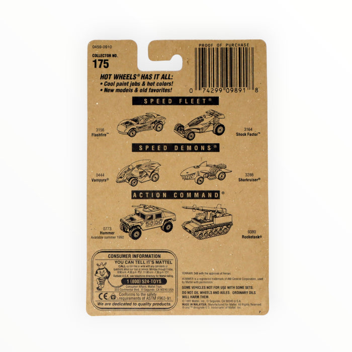 Hot Wheels Ferrari 348 - Mainline (1992) #175