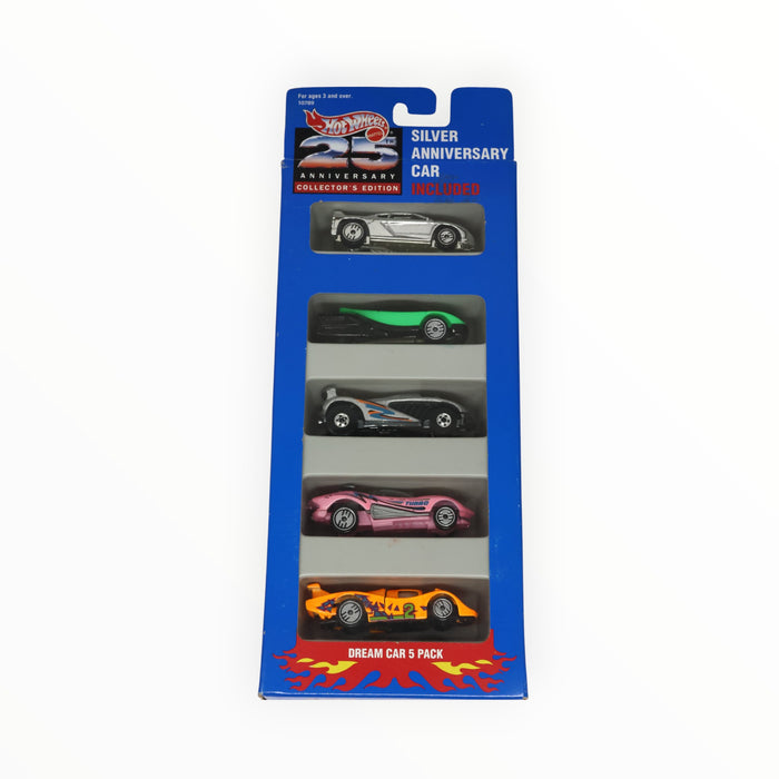 Hot Wheels 25th Anniversary Dream Car - 5-Packs (1993)