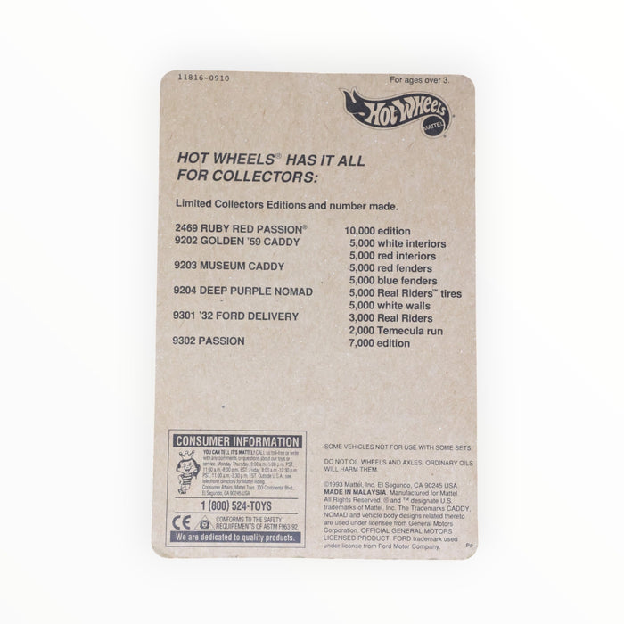 Hot Wheels Passion (M&D Toys Rod & Customs) Special Edition (1994)